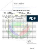 Motor Vehicle Accreditation Permit: Province of Pampanga