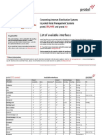 Protel IDS Interfaces