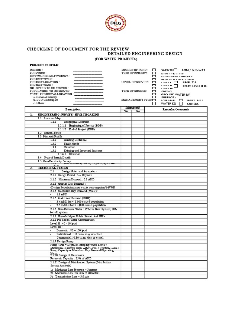 ded-checklist-water-pdf-reservoir-fresh-water