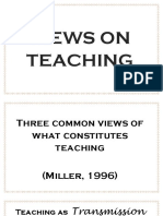 Views on Teaching