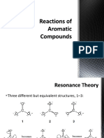 Reactions of Aromatic Compounds