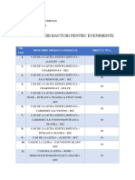 Lista Preturi Distributie Evenimente