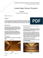 Auditorium Acoustic Design: 30 Years, 15 Projects: Rob Harris