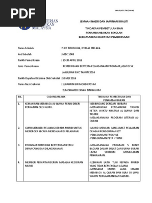 Borang Jemaah Nazir Pdf