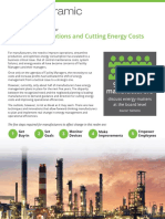 Manufacturers Step by Step Instructions Cutting Energy Costs and Improving Operations White Paper