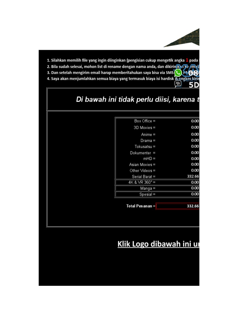 List Atraides 17c Xlsx