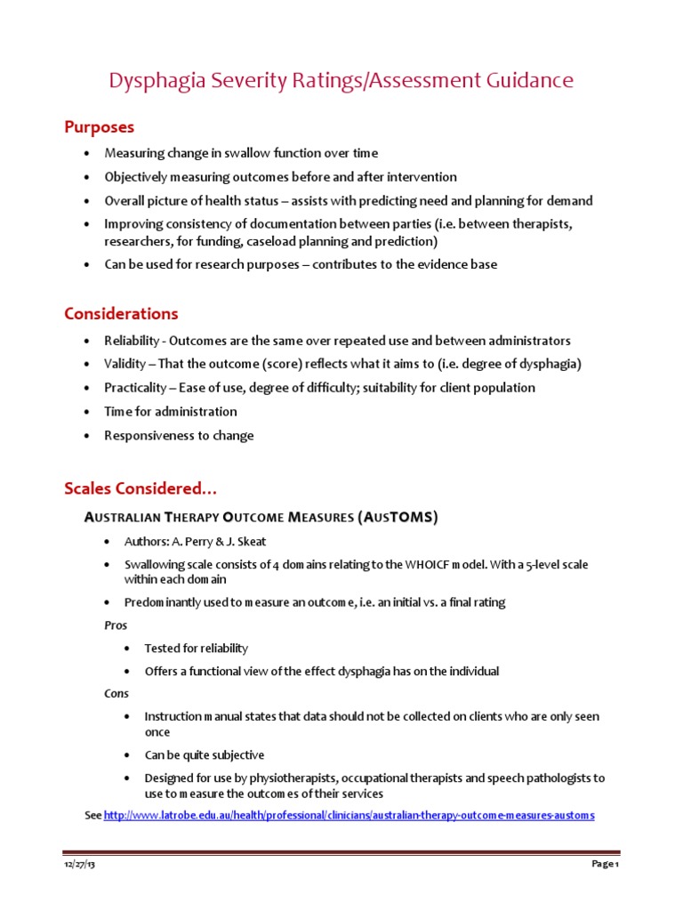 Dysphagia PDF | PDF | Stroke | Speech Language Pathology