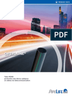 FC Fourreau PE Fibre Optique Optigaine 0415