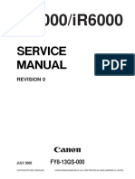 Canon IR5000, IR6000 Service Manual