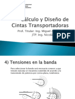 Cálculo y Diseño de Cintas Transportadoras Clase 2