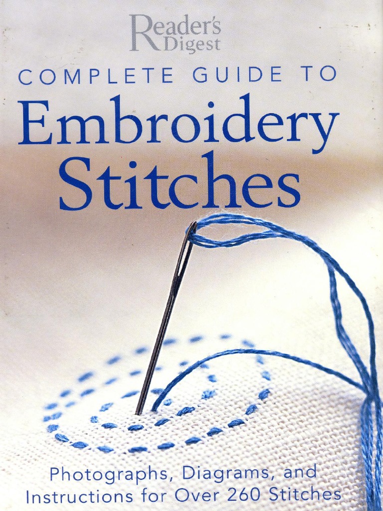 Complete Guide To Embroidery Stitches PDF | PDF