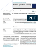 Evaluando La Salud Laboral de Los Docentes de Centros Concertados-El Cuestionario de Salud Docente