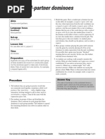 Four Corners Level4 Unit4 word partners.