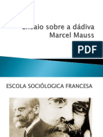 Seminário 6 Vesp. Ensaio Sobre A Dádiva