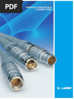 Connecteur LEMO HEG.1k.314.CLLP - 14 Broches Femelle, Montage Panneau, Neuf