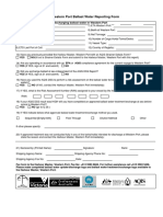 Western Port Ballast Water Reporting Form