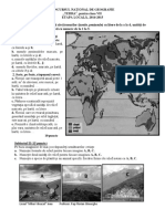 Olimpiada Locala 20142015 Geografie Vii