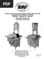 Manual Sierra Biro 3334-4003
