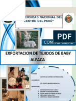 Exportacion Baby Alpaca Falta Aun