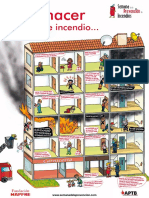 Posters Que Hacer en Caso Incendio 