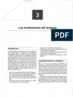 Harley (2009) Cap. 3 Los Fundamentos Del Lenguaje