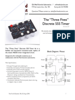 The "Three Fives" Discrete 555 Timer: Datasheet