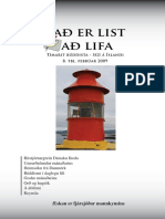 02 2009 Það Er List Að Lifa Febrúar 2009