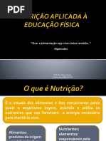 NUTRIÇÃO ESPORTIVA