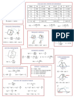 Teoria Del Buque Formulas PDF