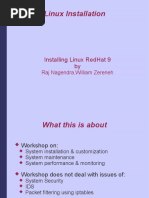 Linux Installation: Installing Linux Redhat 9 by