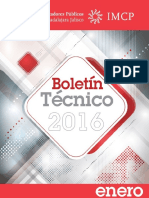 01-Boletin Tecnico 2016 Enero