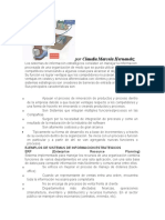 Por Claudia Marcela Hernandez: Ejemplos de Sistemas de Informacion Estrategicos ERP (Enterprise Resource Planning)