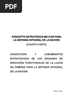 Concepto Estrategico Militar Para La Def Cuarta Parte