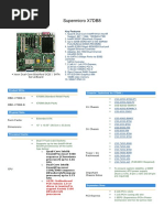 Supermicro X7DB8: Key Features