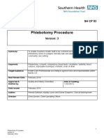 Phlebotomy Procedure: SHCP83