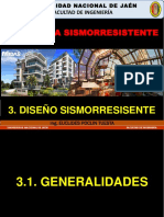 3.1. Generalidades Para El Diseño Sismorresistente