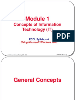 Ecdl v4 Mod1 Pc-Version Slides