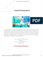 Enfermería Perioperatoria - Hablemos de Enfermería PDF