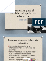 Factores que influyen en la práctica educativa