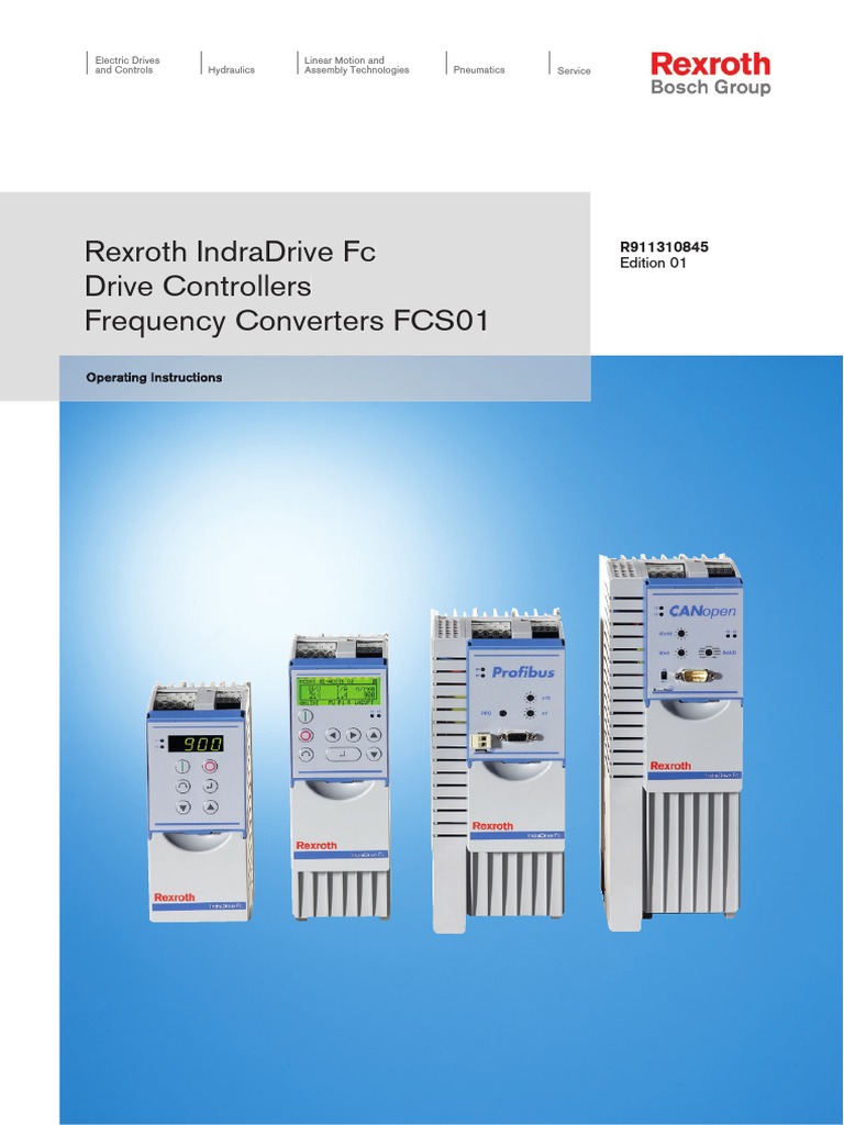 Indradrive FC PDF | PDF | Electric Shock | Safety