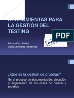 Herramientas para La Gestión Del Testing