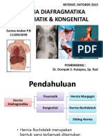 Hernia Diafragmatika Traumatik & Kongenital