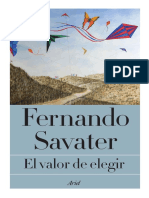 Fernando Savater: El Valor de Elegir