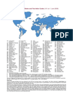 PCT Contracting States and Two-Letter Codes (141 On 1 June 2009)