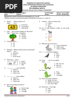 UAS Bahasa Inggris Sem 2 Kelas 2