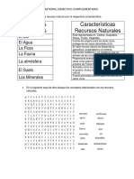 Guia de Recurso Naturales 4 Basico