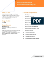 Finanças Pessoais e Investimentos em Ações