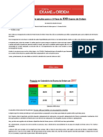 Cronograma de Estudos 1 Fase XXII Exame de Ordem