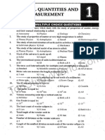 Chapter 1 - Physical Quantities and Measurement