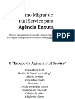 Como migrar de agência full service para agência enxuta